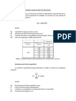 Determinación de La Capacidad de Carga para Pilas de Cimentación