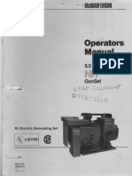 Onan Operations Manual