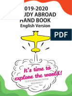 2019-2020 Study Abroad Hand Book: English Version