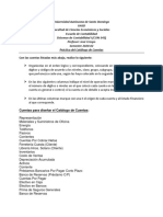 Practica Del Catalogo de Cuentas