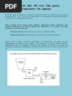 Corrección Del PH Con CAL para Tratamiento de Aguas