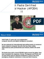 Ankit Fadia Certified Ethical Hacker (AFCEH) II