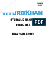 Hydraulic Hammer Parts List