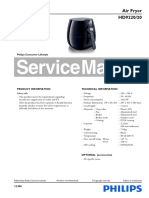 Service Manual: Air Fryer HD9220/20