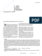 Maxillary Canine - First Premolar Transposition, Associated Dental Anomalies and Genetic Basis