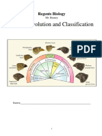 Unit 7 - Evolution and Classification: Regents Biology