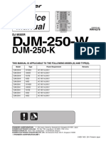 Pioneer djm-250-w SM