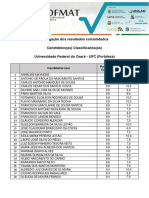 Divulgacao Dos Resultados Consolidados