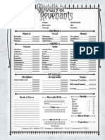 V20 Ghouls Revenants Sheet