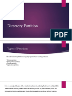 Directory Partition