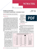 Ncma Tek: Surface Bonded Concrete Masonry Construction TEK 3-5A