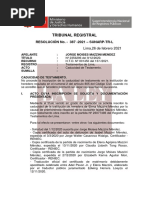 TRIBUNAL REGISTRAL RESOLUCIÓN No. - 387 - 2021 - SUNARP-TR-L