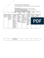 Problematizaciones para El Perfil de Ingreso Borrador Cepap