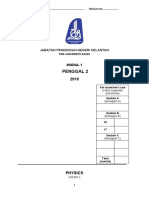 Physics Trial STPM Kelantan MODUL 1 PENGGAL 2 2016