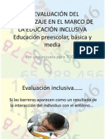 Evaluacion Inclusiva