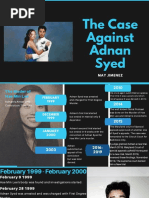 The Case Against Adnan Syed