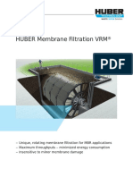 HUBER Membrane Filtration VRM®