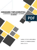 Semana 14 La Democracia Sus Funciones y Las Formas de Gobierno by Joe Juape 1