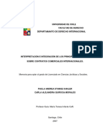 Interpretacion de Contratos Integracion Principios de Unidroit