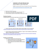 Introduction To Circuits Remote Lab