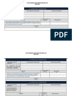 Cuestionario Auditoría Interna. Iso 90012015