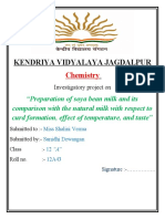 Chemistry Investigatory Project