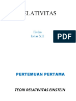 Relativitas Kelas XII MIA Pertemuan 1 DAN 2-1