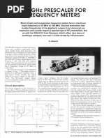 1.5-Ghz Prescaler For Frequency Meters: R. Bönsch