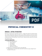 Module 1 Rates of Reaction