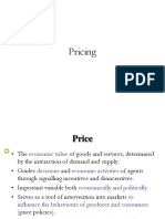 4 - Pricing Analysis