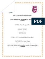 2216CV3 - ABEF - Medición de Frecuencia de Corte de Filtro Pasa Bajas y Pasa Altas