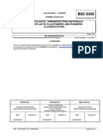 B62 0300 (Rev. B 2004.08) EN - THERMOPLASTIC, THERMOSETTING MATERIALS THERMOPLASTIC ELASTOMERS AND RUBBERS - CLASSIFICATION