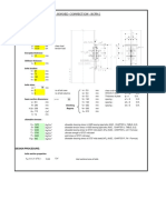 Beam To Column (Flange) Hinged Connection - Bcfh-2: Design Data