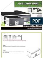 Installation Guide: Drawer Systems Drawer Systems