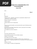 POHL - Psychologie de La Communication Et de L'environnement