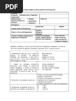 Cuestionario Reglamento Estudiantil