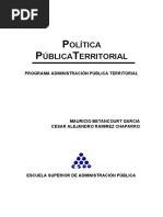 Politica Publica Territorial