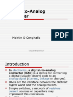 Digital-to-Analog Converter: Mairtin O Conghaile