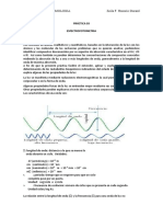 PRÁCTICA 03, ESPECTROFOTOMETRIA. Enzimologia