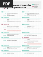 Cronograma - Investigación Operativa