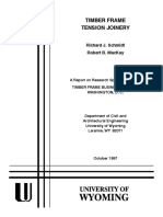 Timber Frame Tension Joinery Schmidt and MacKay