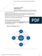 Dunham and Pierce's Leadership Process Model - Setting Direction and Thinking Long Term