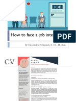 How To Face A Job Interview