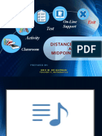 Distance Formula and Midpoint Formula Archimedes