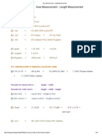 Area Measurement Lenght Measurement