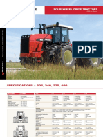 Four-Wheel Drive Tractors: 305 To 400 HP