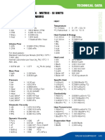 Conversion Us Uk Metric Si Units For Thermal Engineers