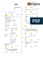 Algebra - 1 - 5 - Primer Parcial - Por Ciclos