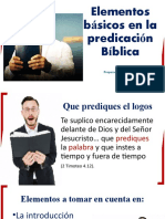 Elementos Básicos de La Predicación