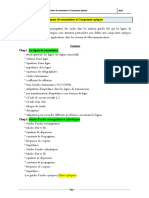 Canaux de Transmission Et Composants Optiques